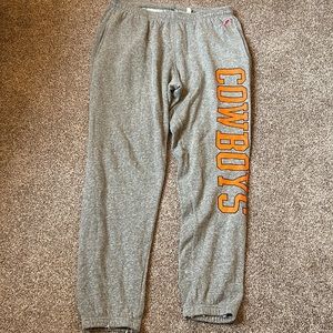 Gray oklahoma state joggers